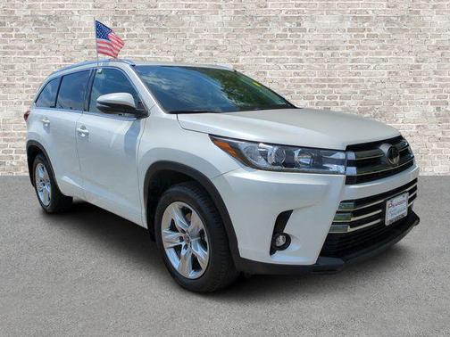 Blizzard Pearl 2019 Toyota Highlander Limited