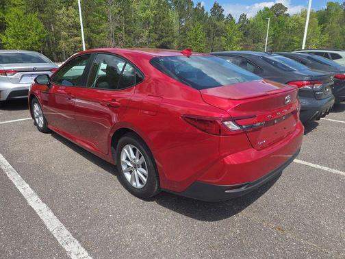 Supersonic Red 2025 Toyota Camry LE