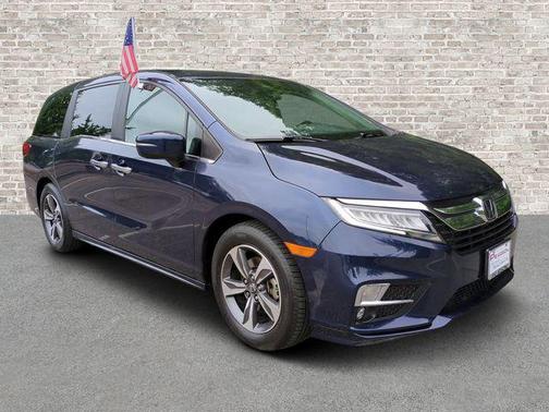 Obsidian Blue Pearl 2018 Honda Odyssey Touring