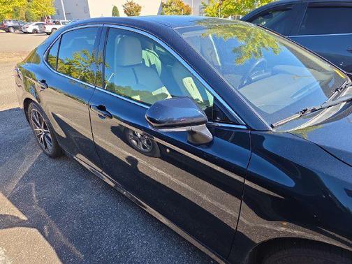 Galactic Aqua Mica 2021 Toyota Camry XLE