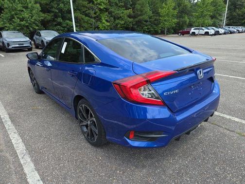 Aegean Blue Metallic 2021 Honda Civic Sport