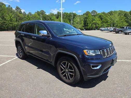True Blue Pearlcoat 2017 Jeep Grand Cherokee Limited