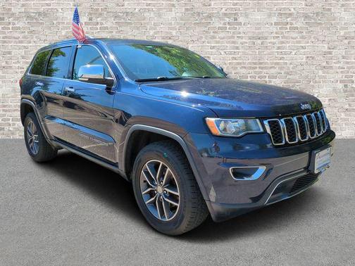 True Blue Pearlcoat 2017 Jeep Grand Cherokee Limited