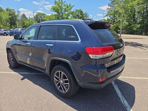 True Blue Pearlcoat 2017 Jeep Grand Cherokee Limited