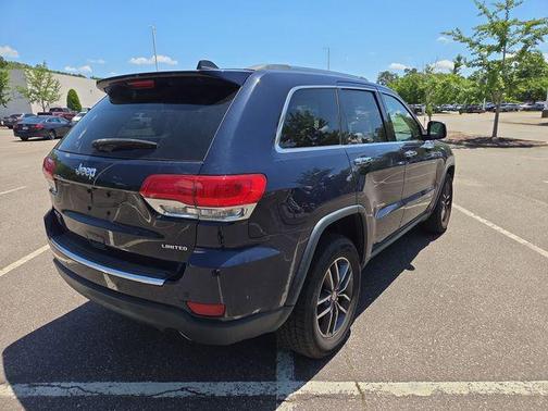True Blue Pearlcoat 2017 Jeep Grand Cherokee Limited