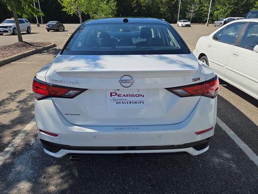 Aspen White 2025 Nissan Sentra SR