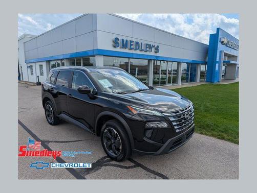 Super Black 2025 Nissan Rogue SV