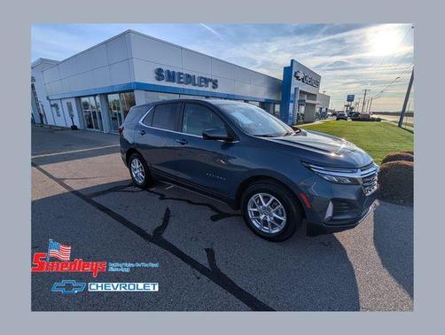 Lakeshore Blue Metallic 2024 Chevrolet Equinox LT