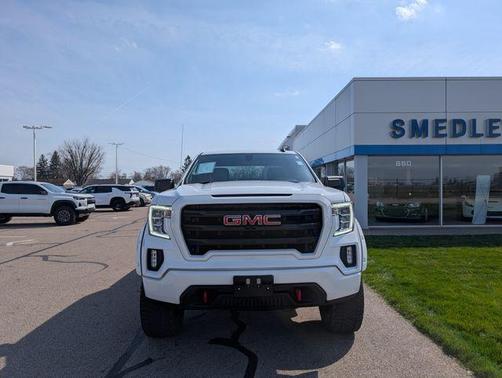 White Frost Tri-Coat 2021 GMC Sierra 1500 Elevation