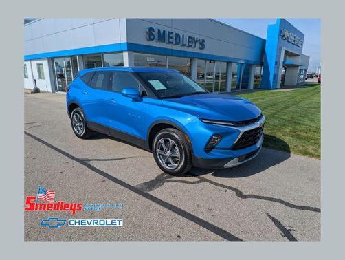Rip Tide Blue 2024 Chevrolet Blazer LT