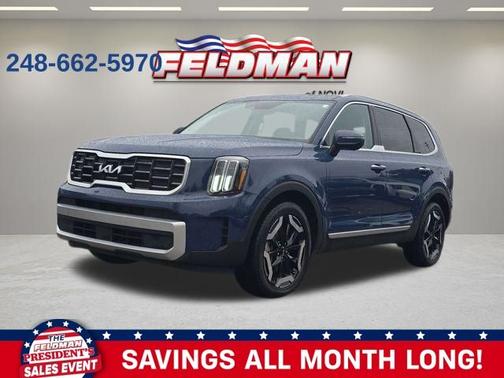 Midnight Lake Blue 2023 Kia Telluride S SUV