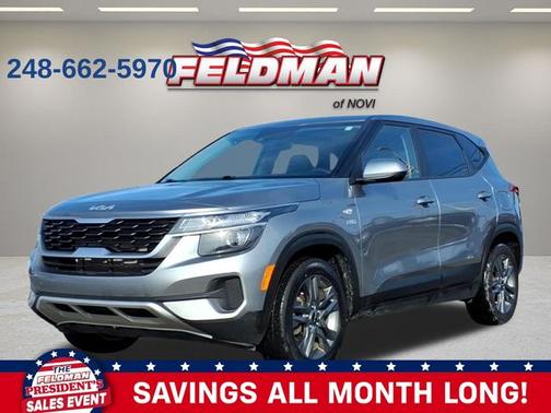 Steel Gray 2023 Kia Seltos LX SUV