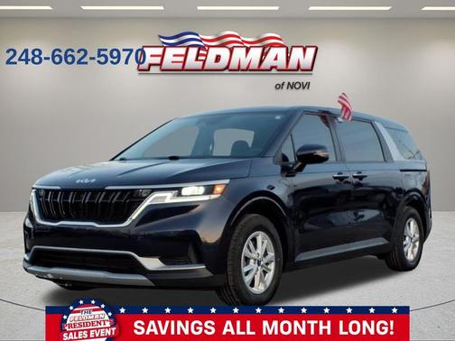 Deep Chroma Blue 2023 Kia Carnival LX Passenger Van