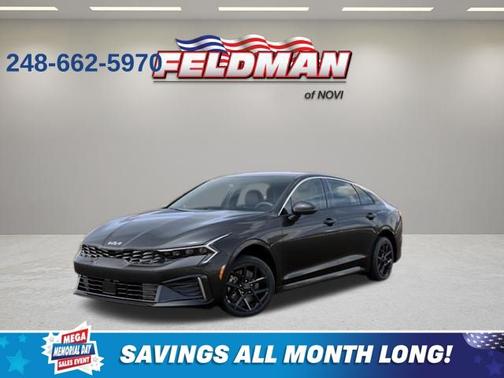 Gray 2025 Kia K5 LXS