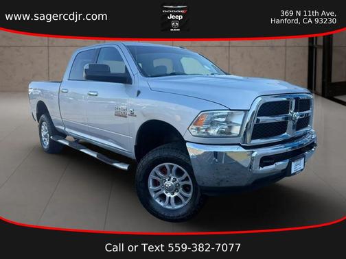 Bright Silver Metallic Clearcoat 2016 RAM 2500 SLT