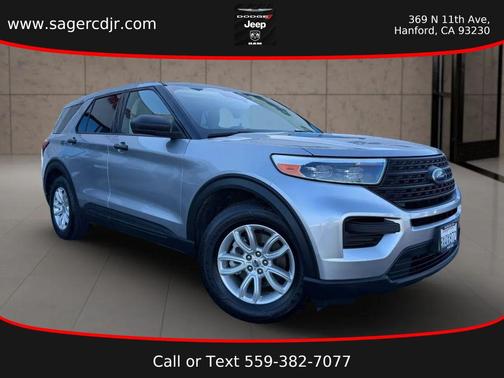Iconic Silver Metallic 2021 Ford Explorer Sport Utility 4D