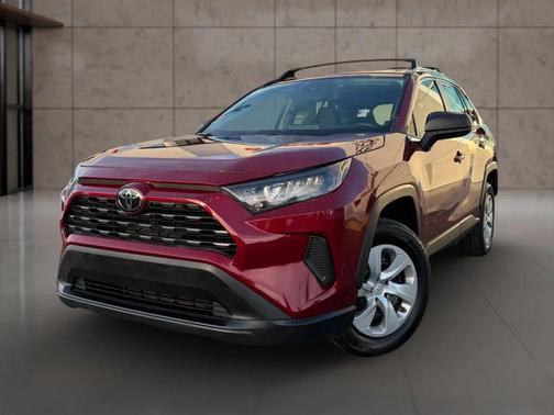 Ruby Flare Pearl 2021 Toyota RAV4 LE