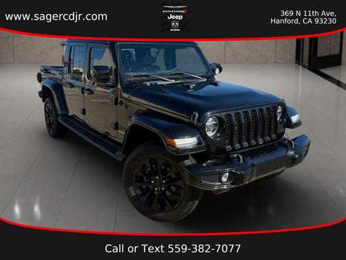Black Clearcoat 2021 Jeep Gladiator High Altitude 4x4