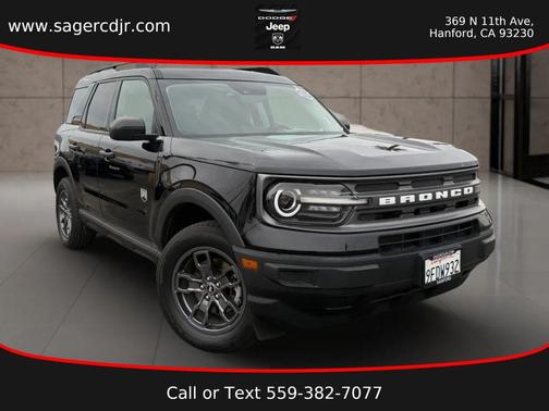 Shadow Black 2022 Ford Bronco Sport Big Bend