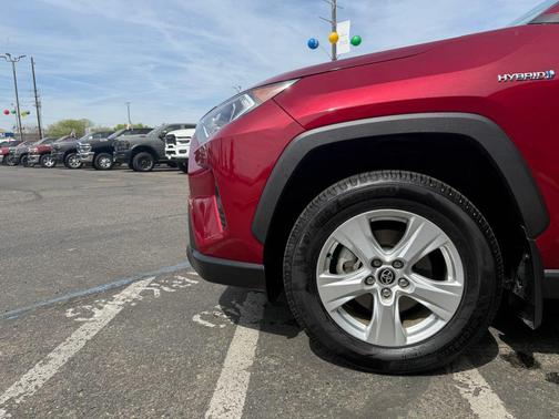 Ruby Flare Pearl 2021 Toyota RAV4 Hybrid XLE
