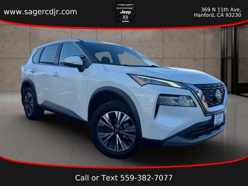 Pearl White Tricoat 2023 Nissan Rogue SV