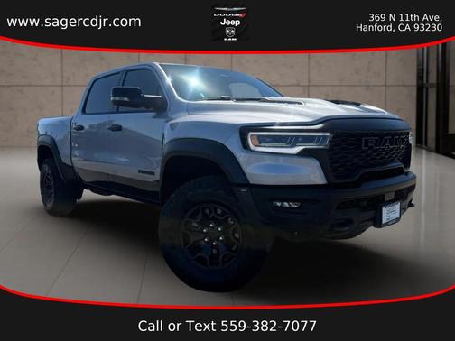 Billet Silver Metallic Clearcoat 2025 RAM 1500 RHO Crew Cab 4x4 5'7' Box