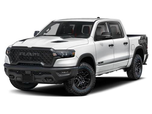 Billet Silver Metallic Clearcoat 2025 RAM 1500 RHO Crew Cab 4x4 5'7' Box