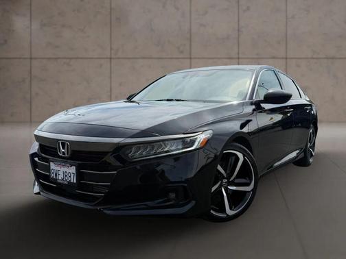 Crystal Black Pearl 2021 Honda Accord Sport SE 1.5T