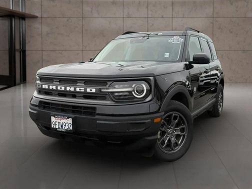 Shadow Black 2022 Ford Bronco Sport Big Bend