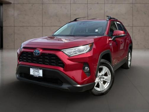Ruby Flare Pearl 2021 Toyota RAV4 Hybrid XLE