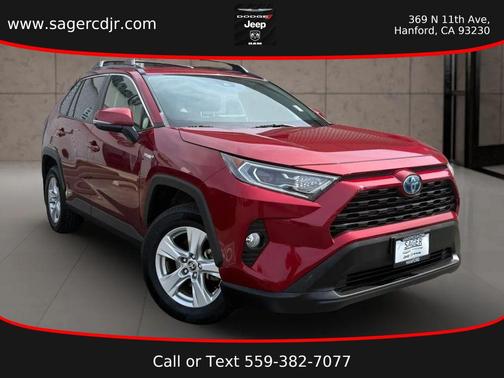 Ruby Flare Pearl 2021 Toyota RAV4 Hybrid XLE