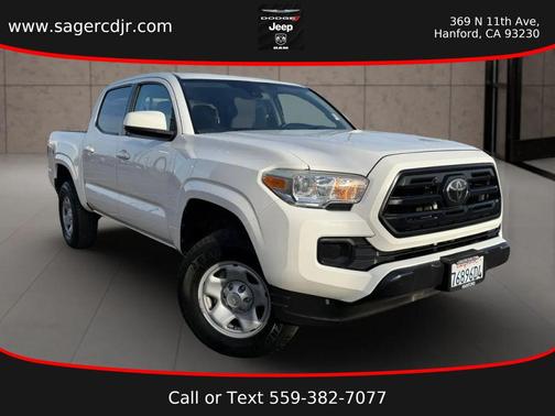 Super White 2019 Toyota Tacoma SR