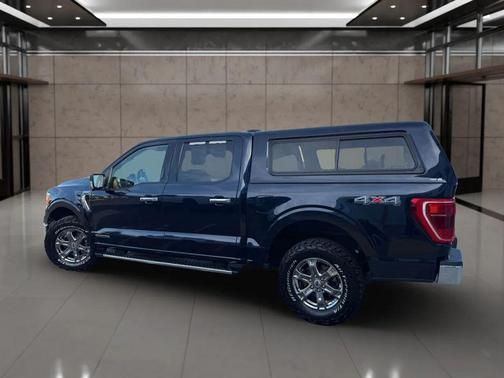 Antimatter Blue Metallic 2023 Ford F-150 XLT