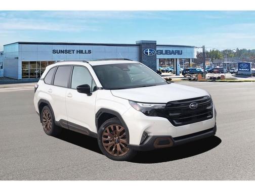 Crystal White Pearl 2026 Subaru Forester Sport