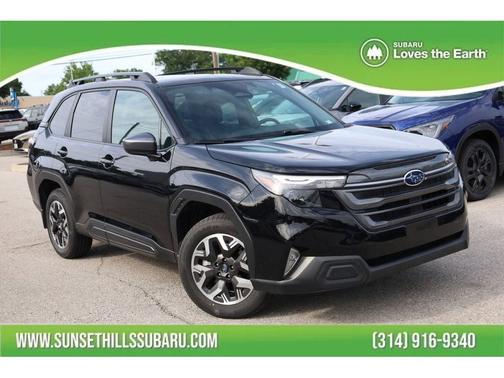 Crystal Black Silica 2026 Subaru Forester Premium