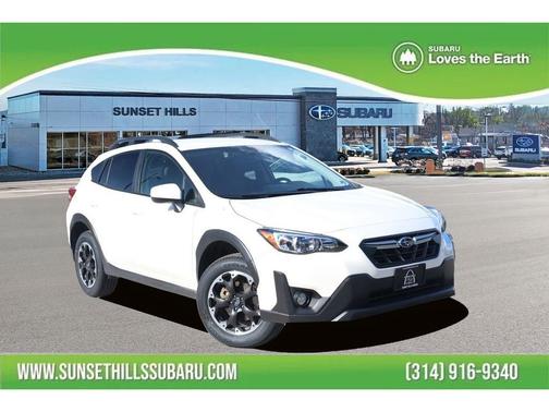 Crystal White Pearl 2023 Subaru Crosstrek Premium