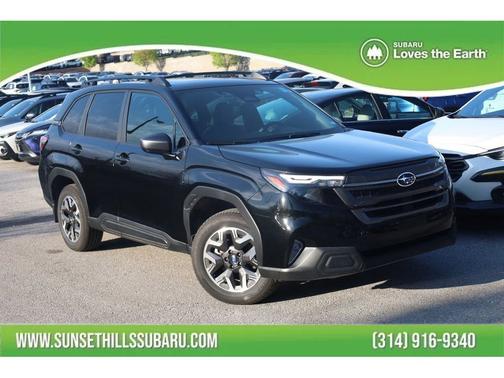 Crystal Black Silica 2026 Subaru Forester Premium