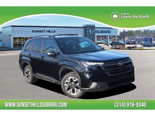 Crystal Black Silica 2026 Subaru Forester Premium