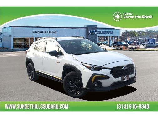 Crystal White Pearl 2024 Subaru Crosstrek Sport