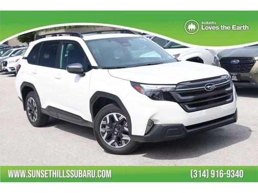 Crystal White Pearl 2026 Subaru Forester Premium