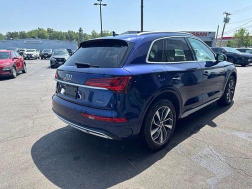 Blue Metallic 2021 Audi Q5 45 Premium Plus