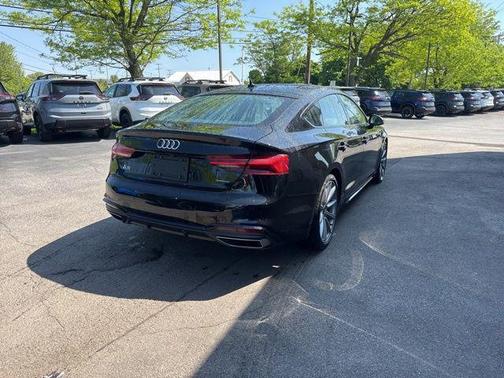 Mythos Black Metallic 2025 Audi A5 Sportback 45 S Line Premium