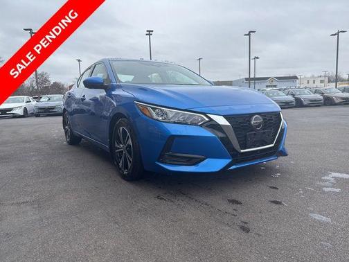 Electric Blue Metallic 2023 Nissan Sentra SV