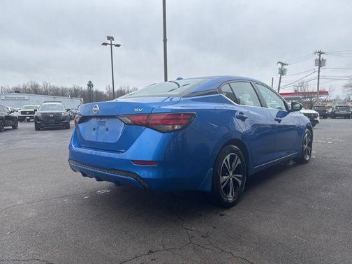 Electric Blue Metallic 2023 Nissan Sentra SV