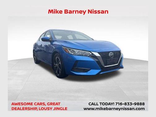 Electric Blue Metallic 2023 Nissan Sentra SV