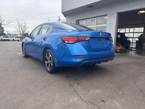 Electric Blue Metallic 2023 Nissan Sentra SV