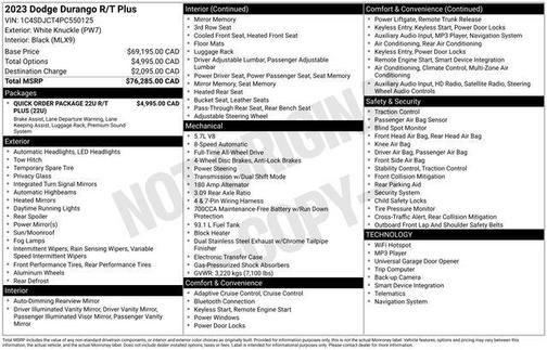 2023 Dodge Durango R/T Plus