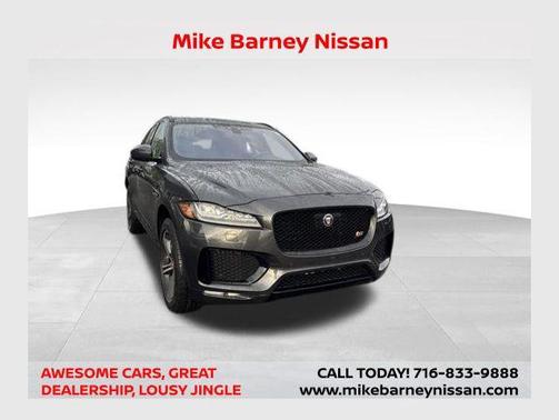 Gray 2019 Jaguar F-PACE S