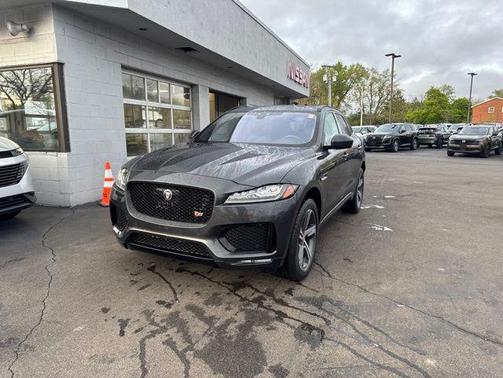 Gray 2019 Jaguar F-PACE S