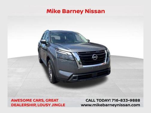 Gun Metallic 2025 Nissan Pathfinder SV 4WD